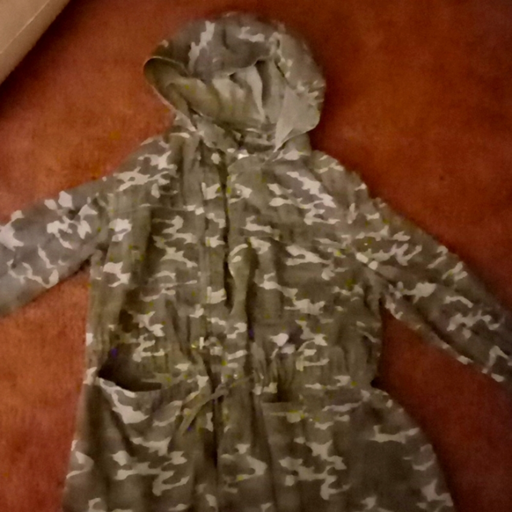A camo jacket